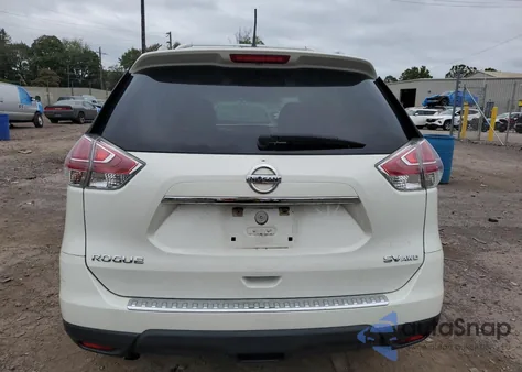 2016 Nissan Rogue S z USA, uszkodzony, nr VIN 5N1AT2MV4GC797399